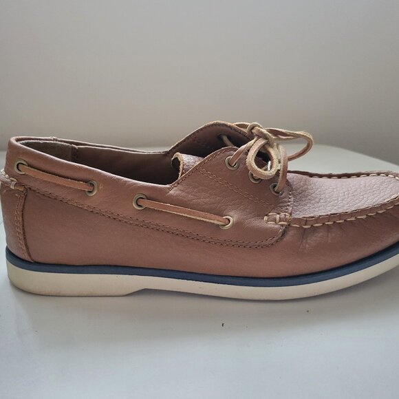Retreat Leather Brown Loafer Shoes [Men's US 7] - Picture 1 of 8